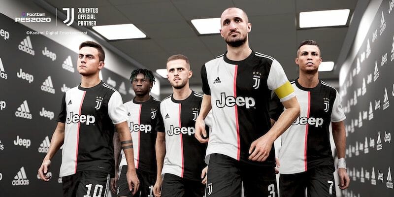 pro evolution soccer ottiene diritti juventus